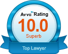 Avvo Superb Rating Top Lawyer